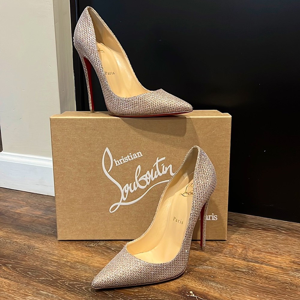 louboutin so kate glitter